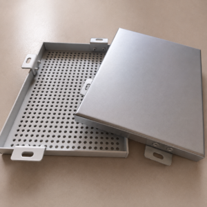 Decorative aluminum veneer panel
