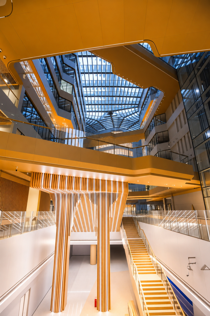 Custom aluminum panels for architectural ceiling projects