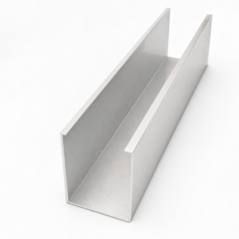 U-shaped aluminum baffle ceiling system
